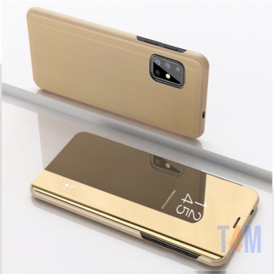 FLIP COVER "CLEAR VIEW" SAMSUNG GALAXY NOTE 20 ULTRA GOLD